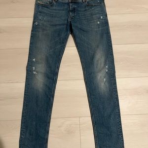 DIESEL SLEENKER 084KJ JEANS SLIM SKINNY W34 L34 100% AUTHENTIC